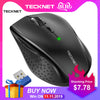 TeckNet Wireless Mouse M002 2.4Ghz Optical Cordless Mouse USB Nano Receiver for Notebook PC Laptop Computer 4800DPI 6 Levels