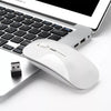 Do Dower Rechargeable Wireless Mouse Slient Button USB Mini Optical Ultrathin Mice With Charging Cable for Computer Laptop